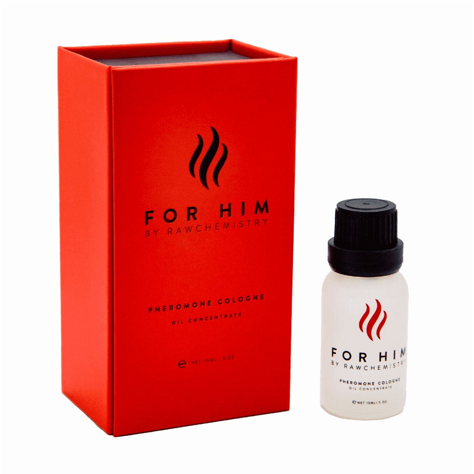 RawChemistry For Him – Pheromone Infused Cologne Oil for Men, Men’s Cologne with Pheromones, Raw Chemistry Fragrance for Him, .5 Fl Oz