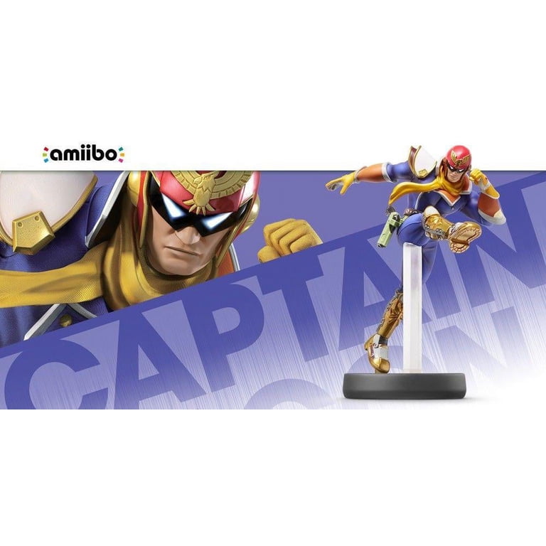 AMIIBO NINTENDO CAPTAIN FALCON NO 18 NUOVO SUPER SMASH COLLECTION AMIIBO NINTENDO CAPTAIN FALCON NO 18 NUOVO SUPER SMASH COLLECTION