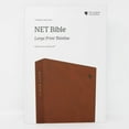 thumbnail image 6 of Net Bible, Thinline Large Print, Leathersoft, Brown, Comfort Print: Holy Bible, (Hardcover), 6 of 11