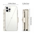 thumbnail image 4 of GAEKEAO Small Womens Wallet RFID Blocking Bifold Card Holder Tassel Vegan Leather Wallets with Zipper Pocket, 4 of 8