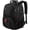 Black, variant on Large Capacity Multifunctional Usb Backpack,Red