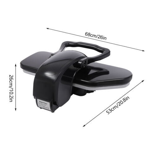 Miumaeov Intelligent Steam Press 5 Modes Digital Steam Iron Press DIY Hot Stamping Machine
