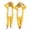 Yellow, variant on Ruyang Kids Plush Giraffe Hooded Jumpsuit Cute Animal Long Sleeve Onesie with Animal Horn Toddler Boys Girls Fall Warm Loungewear