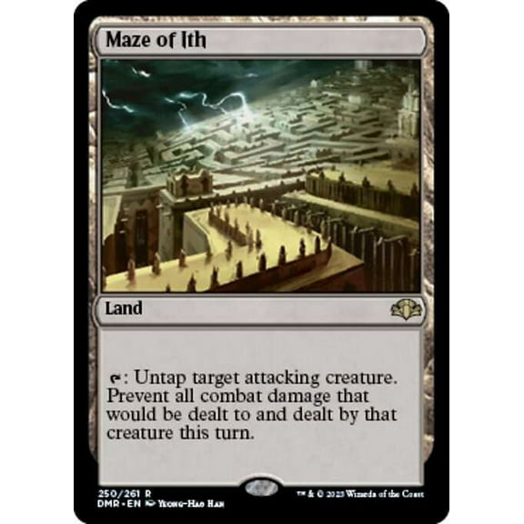 MtG Dominaria Remastered Rare Maze of Ith #250