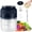 1PC,B, variant on Household Electric Garlic Crusher, Cordless Mini Electric Chopper with 6 Stainless Steel Blades, Portable Cordless Garlics Mincer for Garlic, Onion, Ginger, Chili, Spices and Fruit (1PC,A)