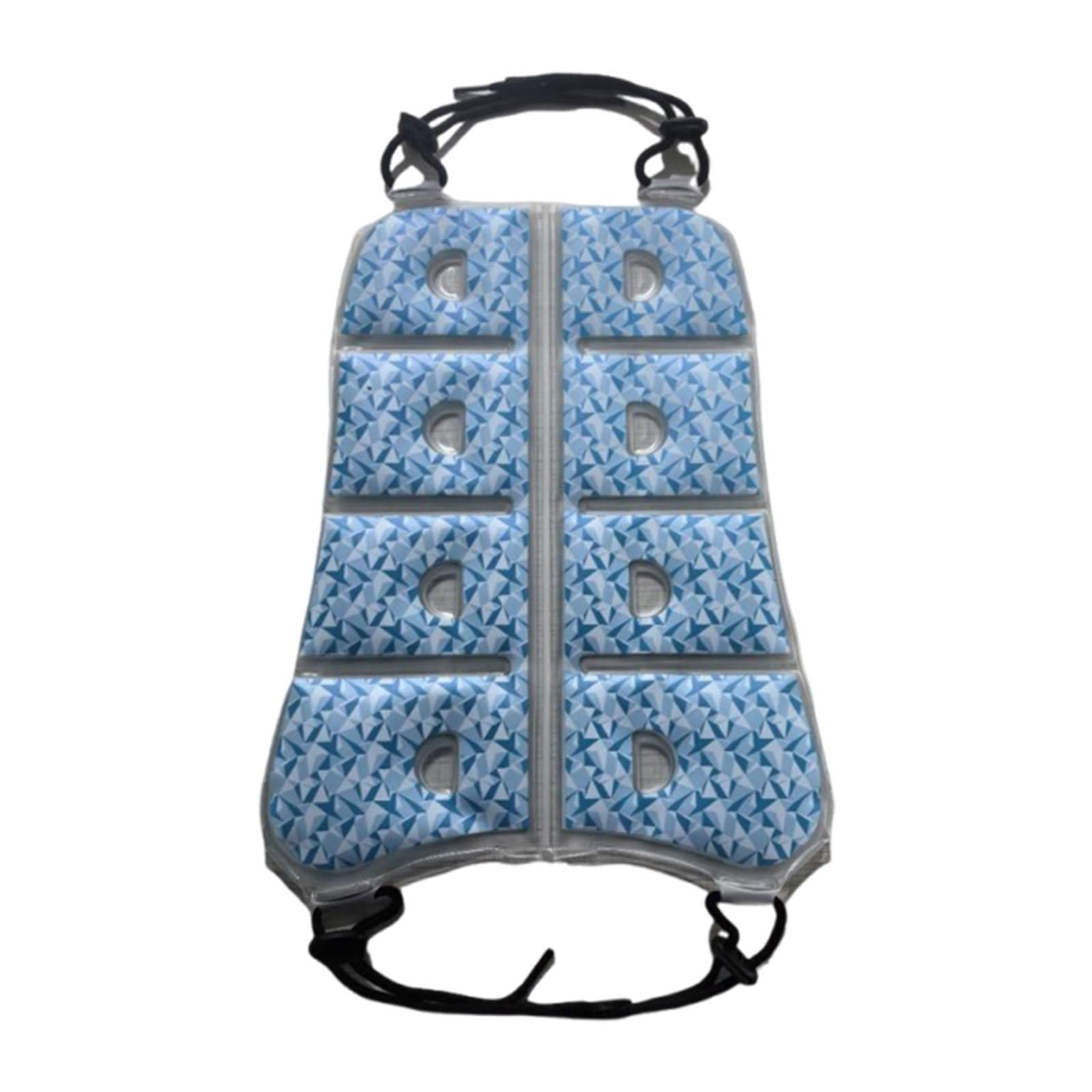 TOOYFUL Backpack Cooling Pad Seat Cushion Professional Breathable Summer Cooling Vest Ice Pack for Back for Working Fishing Men Women