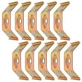 thumbnail image 2 of KAKOWELY 10 Pcs Support d'Angle Robuste pour Meubles, 4.41x"X1.97"X1.02 Pouces, 2 of 5