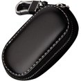 thumbnail image 1 of Estuche para llaves de coche, estuche para llaves de cuero multifuncional, estuche para llaves de coche, estuche universal para llaveros sin llave, accesorios de seguridad para llaves RFID de coche, 1 of 3