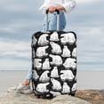 thumbnail image 5 of Salouo Cute Cartoon Polar Bear Pattern Travel Dust-proof Suitcase Cover, Softside Suitcase Protector Luggage Cover Protector for 18-32inch ,Not Included Suitcase, 5 of 8