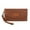 Brown, variant on Wrangler Woman Wallet Large Phone Wristlet Women's Wallets, Card Cases & Money Organizers Trifold Wristlet Wallet with Coin Purse and Rfid Lining, Brown