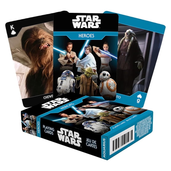 Star Wars Heroes Playing Cards