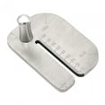 thumbnail image 4 of AMLESO Leather Drawing Board Stamping Template Stainless Steel Accessory, 4 of 8