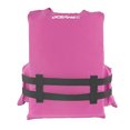 thumbnail image 2 of Oceans 7 US Coast Guard Approved Type III Kids PFD Life Jacket Vest, Pink/Berry, 2 of 6