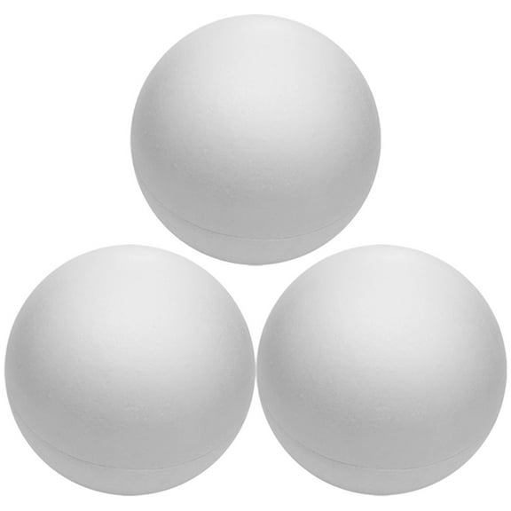 TEHAUX Foam Balls White 3Set 5.89X5.89X5.89in