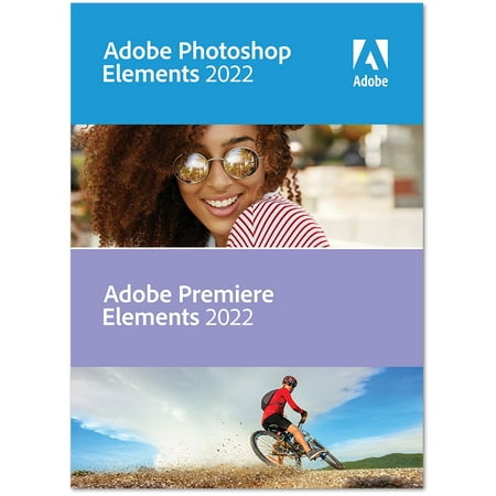 Adobe : Photoshop Elements 2022 & Premiere Elements 2022, 1 User