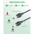thumbnail image 3 of Cable de alimentación Arkare Starlink Mini DC a DC 5 m impermeable gris, 3 of 7