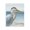Coastal Right Gazing Heron, variant on Stupell Industries Three Shorebirds & Gentle Waves Canvas Wall Art, design by Nan