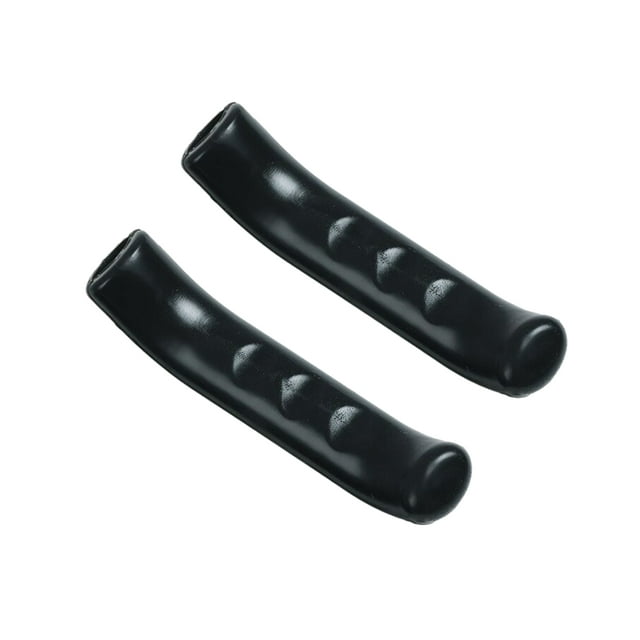Naiovety 2 unids/set cubierta de manija de freno de silicona fácil y duradera para bicicleta fácil de instalar Gel de sílice Ciclismo Negro