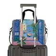 thumbnail image 2 of FORMRS 16" Laptop Bag Carrying Sleeve Case with Handle Travel Shoulder Briefcase, Purple Window, 2 of 8