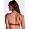 thumbnail image 3 of No Boundaries Wirefree Double Push Up Bra with Lace, Women's XS-XXXL, 3 of 4