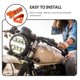 thumbnail image 5 of YSNOOWE 1Jgo Pedal Trasero Y De Para Motorbike Aluminio Duradero, 5 of 5