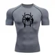 thumbnail image 3 of Camiseta de compresión para hombre, camiseta de manga corta para gimnasio, culturismo, fitness, camisetas deportivas de secado rápido para hombre, camisetas deportivas para correr, ropa deportiva para, 3 of 5