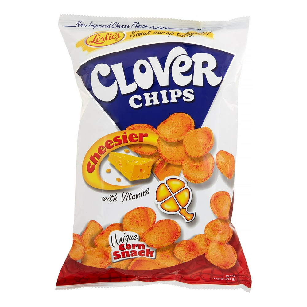 Leslie Clover Chips Cheese, 155 Gram