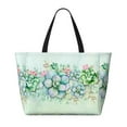 thumbnail image 2 of Sigee Succulent Print Extra Large Waterproof Beach Travel Bag with Zipper - Durable and Versatile for Vacation, Gym, and Daily Use, 2 of 7