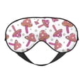 thumbnail image 6 of Rocae Purple Mushroom for Mask for Women Men, Luxury Eye Cover Eye Shade with Adjustable Strap for Travel, Nap, Meditation, 6 of 7