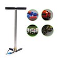 thumbnail image 3 of TFixol3 Stage Portable Hand Operated Tire Pump Mini High Pressure Inflator For Car Bicycle Basketball Cycling Accessory Air Pump with Barometer, 3 of 7