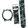 thumbnail image 1 of HUGFEGWE 1 Set Strap Case Soft Watchband Adjustable Silicone Watchband Silicone Watch Band Shell for Watchband Watch Case Watch Replace Accessory Protective Case Printing Silicone Strap CJB91-139994, 1 of 9