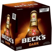 Angle View: Beck's Dark Beer, 12 pack, 12 fl oz