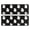 Halloween Cute Ghosts-3, variant on Kitchen Rugs Sets Of 2,Halloween Cute Ghosts with Boo Anti Fatigue Kitchen Mat Rugs Non Slip Washable,Decorative Kitchen Floor Mats for Kitchen,Sink,Laundry,17"x47" 17"x47"