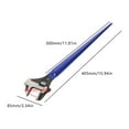 thumbnail image 5 of MOMOJIA Adjustable Wrench Bathroom Ratchet Wrench Electrician Household Mechanic Woodworking Wrench Hand Tool, 5 of 7