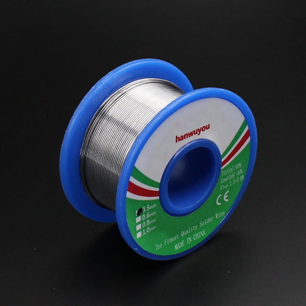 60/40 Tin Lead Rosin Core Solder Wire Electrical Sn60 Pb40 Flux 0.031"/0.8mm 1lb 