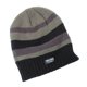 thumbnail image 1 of FLOSO - Gorro de invierno térmico a rayas Modelo Thinsulate hombre caballero (3M 40g) (Rayas verdes), 1 of 2