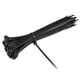 thumbnail image 2 of Bridas de cable reutilizables Uxcell, bridas de cable flexibles, envolturas de bridas de nylon 7.87" x 0.19" negras 50Pcs, 2 of 5