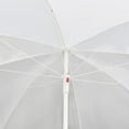 thumbnail image 5 of vidaXL Garden Bed with Parasol Black Poly Rattan, 5 of 5