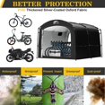 thumbnail image 4 of Carpa de Almacenamiento para Bicicletas Happy Travel Outdoor 2 en 1 8.2x7.3x6.4 pies, 4 of 9