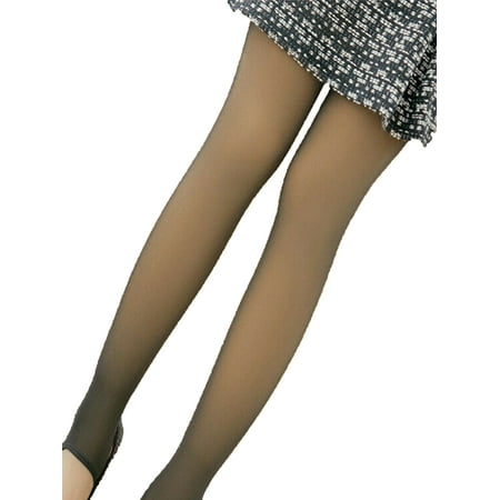 MERSARIPHY Flawless Legs Fake Translucent Warm Fleece Pantyhose