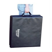 Deluxe Folding Aeromat in Black (96 in. W x 48 in. D x 1.5 in. H)