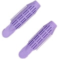 thumbnail image 1 of 5 Pcs Cheveux Rouleau Clip Vague Coiffure Racine Dossier Coiffure Boucles Outils de Coiffeur, Violet, 1 of 4