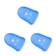 thumbnail image 2 of Matsuzay Puntas de los dedos de guitarra de silicona Protectores de dedos Púas protectoras Instrumentos musicales estirables no alergénicos Azul oscuro Type1 NO1, 2 of 6