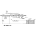 thumbnail image 3 of 015-913: Luxury Contemporary 3 Bed, 5 Bath Luxury Home Plan, 4532 Sq Ft: Full Blueprints with License to Build by Home Plan Marketplace - Lesuto, 3 of 7