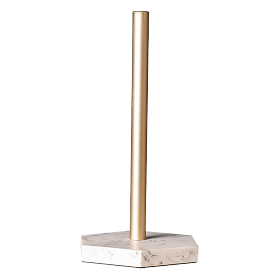 Free Standing Vertical Roll Paper Holder Hand Towel Tissue Stand Organizer