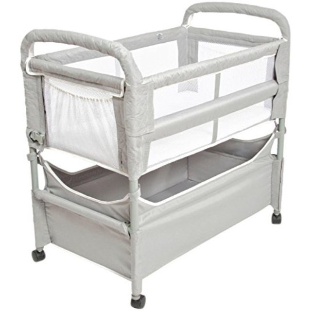 Arm's Reach ClearVue CoSleeper Grey