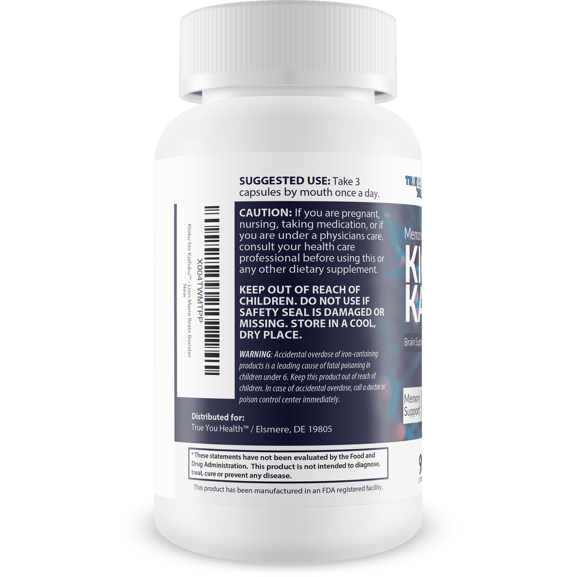 Memory Kioku No Kaifuku - Our Best Brain Supplements for Memory and Focus - Brain Booster Supplement - Improved Neuro Power Iron Brain Formula - Memo Boost Brain Honey Trick