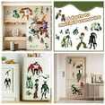 thumbnail image 3 of 40 PCS For Ben 10 Theme Wall Stickers – Cartoon Character PVC Removable DIY Wall Decals for Boys Girls Bedroom, Living Room, Playroom Decor, 9.84x17.72 Inch, 4 Sheets Set, 3 of 5