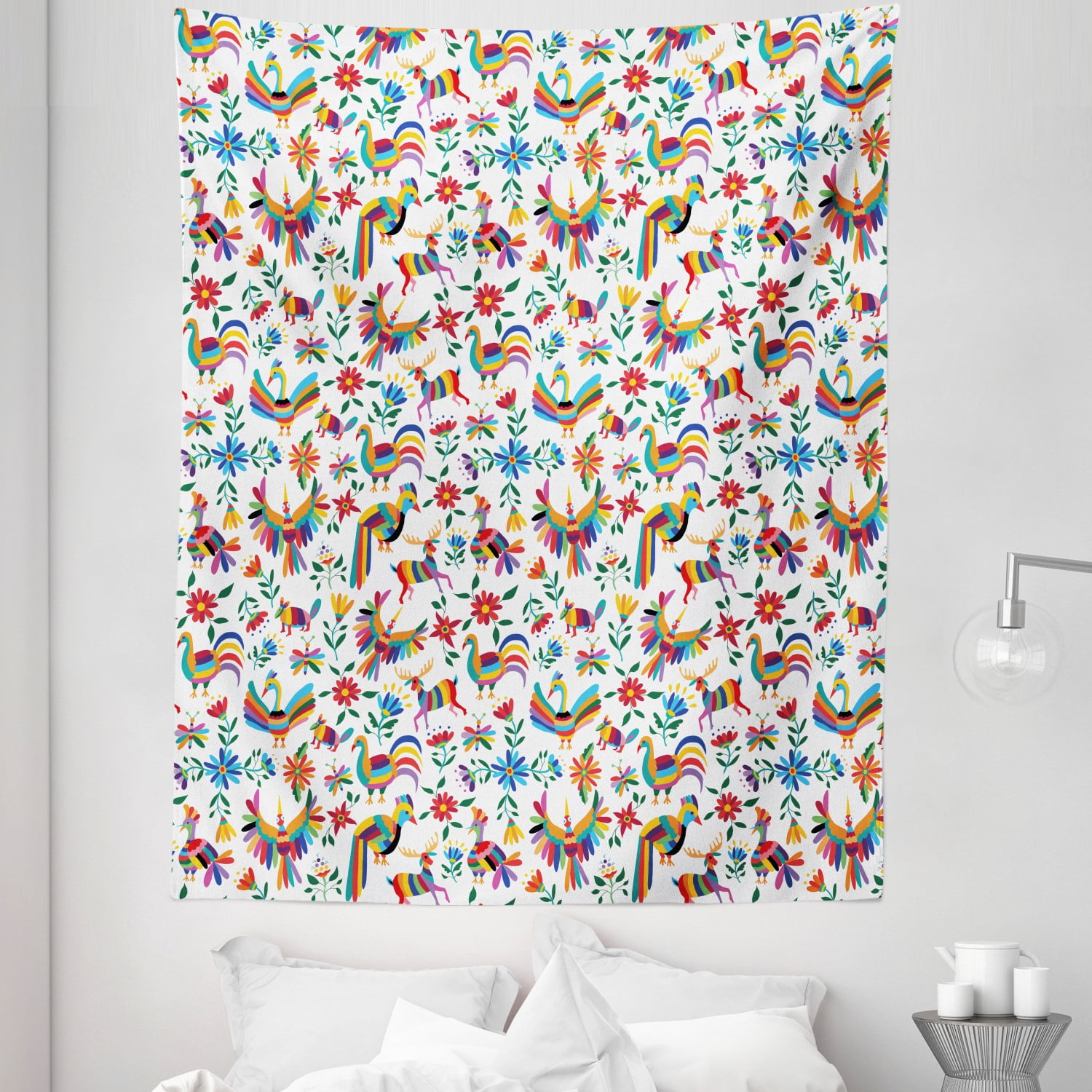 Mexican tapestry wall hanging sales