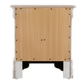 thumbnail image 3 of Glory Furniture Louis Phillipe 2-drawer Wooden Nightstand White Painted, 3 of 5